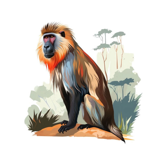 Mandrill by zooleisurelife