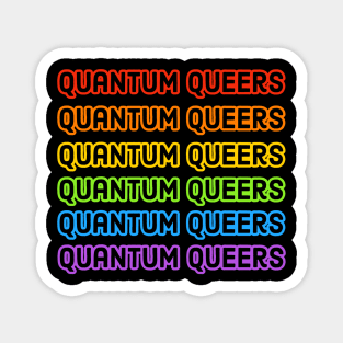 Quantum Queers Rainbow Magnet