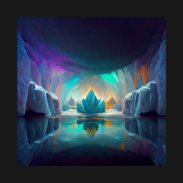 liquid metallic cave by heartyARTworks
