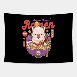 Moogle Kupo Ramen Tapestry