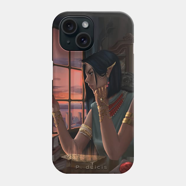 Fixated  |  Amren (ACOTAR) Phone Case by P-dulcis