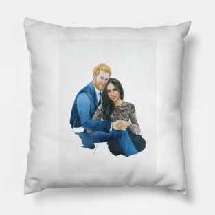 Prince Harry & Meghan Markle Pillow