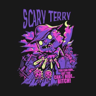 Scary Terry Graphic Design T-Shirt