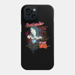 Beautiful girl with Flowers Phone Case