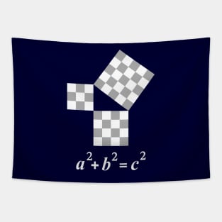 Pythagorean Theorem Graphic Math And Geometry Tapestry