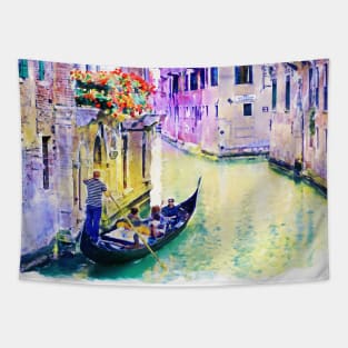 Venice Canal Tapestry