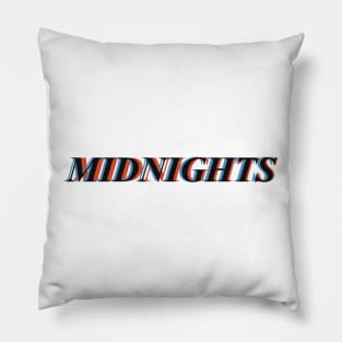 Midnights glitch Pillow