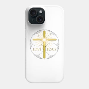 Jesus Love - Christian Cross Phone Case