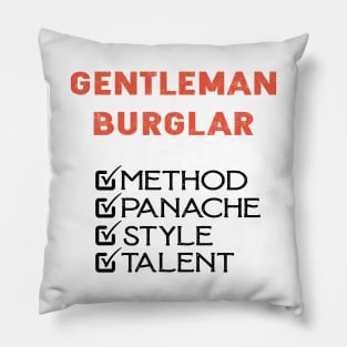 Arsène Lupin Gentleman Burglar Pillow