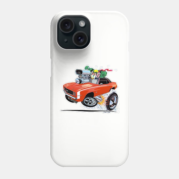 Z RATED 1969 Camaro RS SS Phone Case by vincecrain