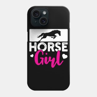 Horse Girl Shirt, Cute Horse Shirt Phone Case