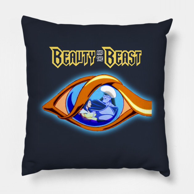 Nyc Belle And Her Stone Beast Beauty And The Beast Pillow Teepublic