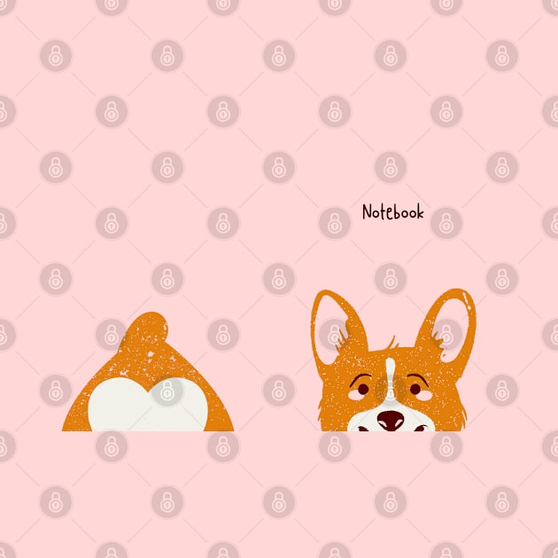 Cute Corgie by Juliet & Gin