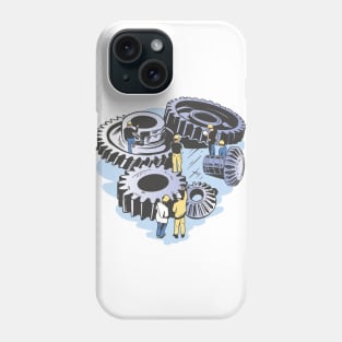 mechanical-engineer-workers Phone Case