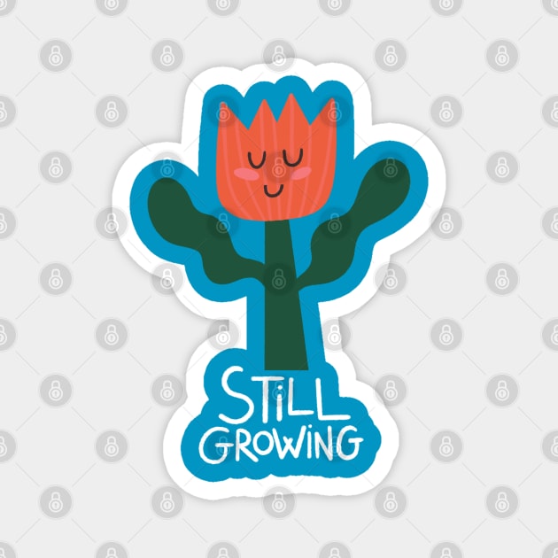 Still Growing Magnet by kranicz dodo