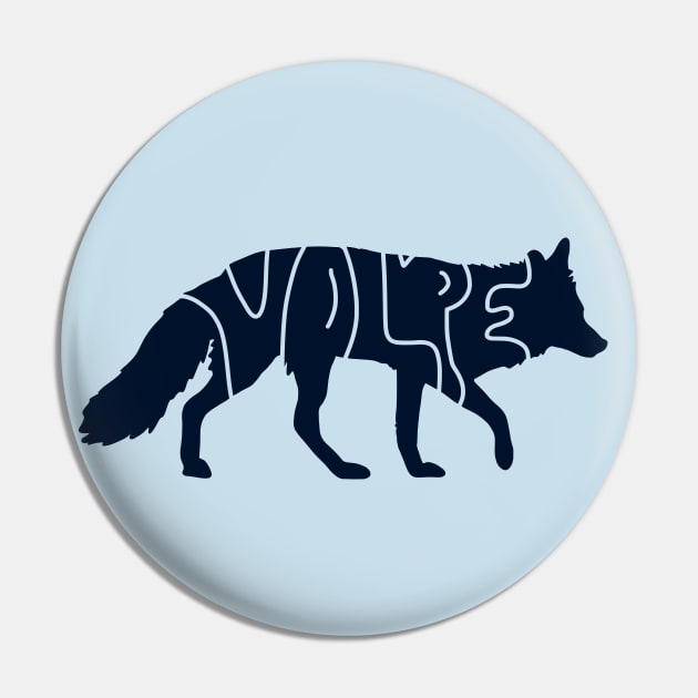 Volpe (Fox) Pin by TaliDe