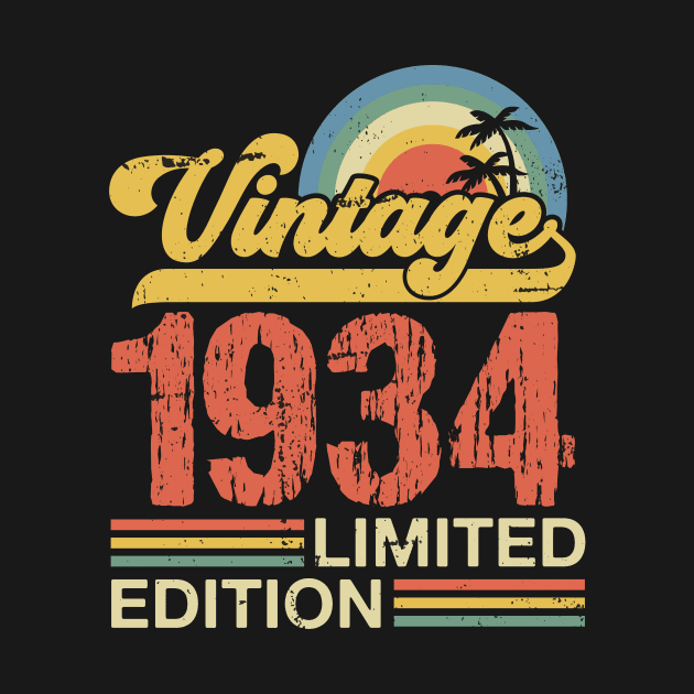 Retro vintage 1934 limited edition by Crafty Pirate 