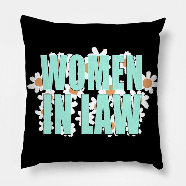 women in law Pillow by ithacaplus