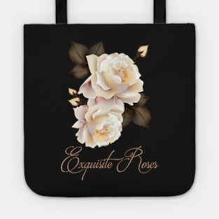 Exquisite Vintage  Roses-Roses-Spring flowers Tote