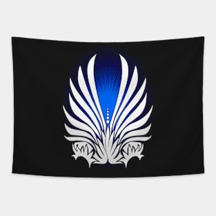 Wings in Blue Tapestry