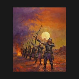 Dwarven Archers Of The Fire Moon T-Shirt