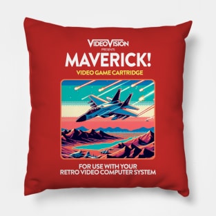 Maverick 80s Game Pillow