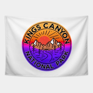 Kings Canyon National Park California Mountains Laptop Tapestry