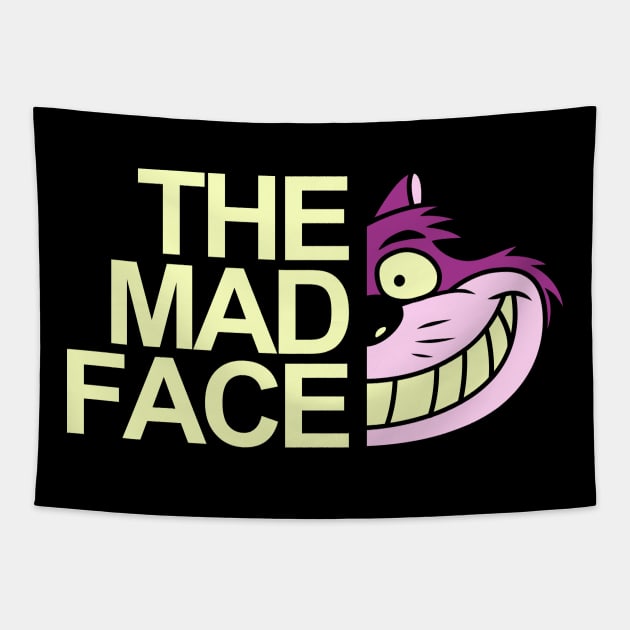 The mad face Tapestry by karlangas