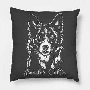 Funny Border Collie herding dog lover Pillow