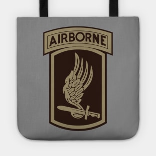 173rd Airborne Patch (desert subdued) Tote