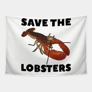 Save the Lobsters Tapestry