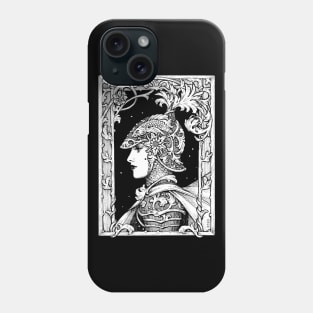 Ink Knight Maiden Phone Case