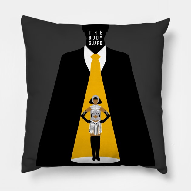 The Bodyguard Pillow by StudioInfinito