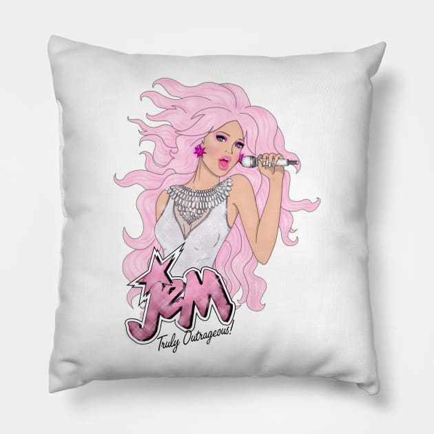 Diamond Jem by BraePrint Pillow by Braeprint