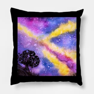 Rainbow Aurora Pillow