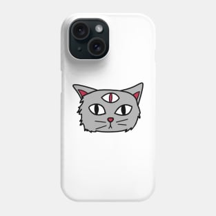 Woke cat Phone Case