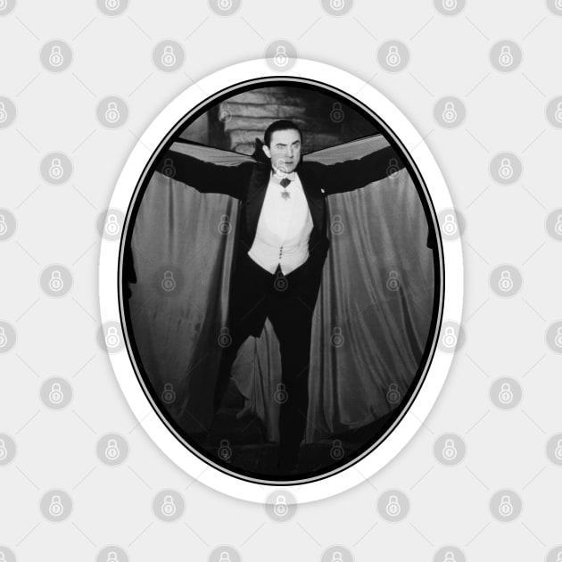 Bela Lugosi: Classic Dracula Magnet by Noir-N-More