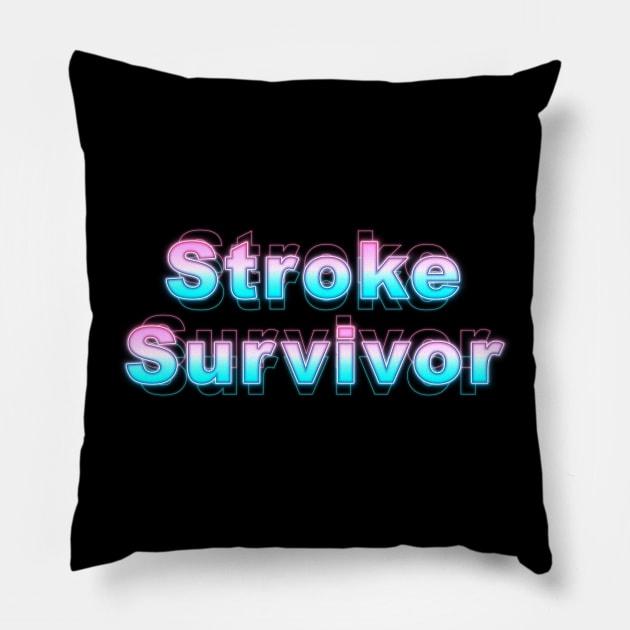 Stroke Survivor Pillow by Sanzida Design