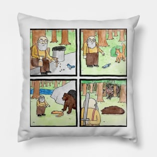 funny Blursed Retirement Pillow