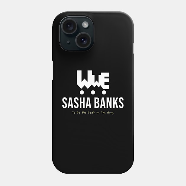 SASHA BANKS Phone Case by TamaJonson