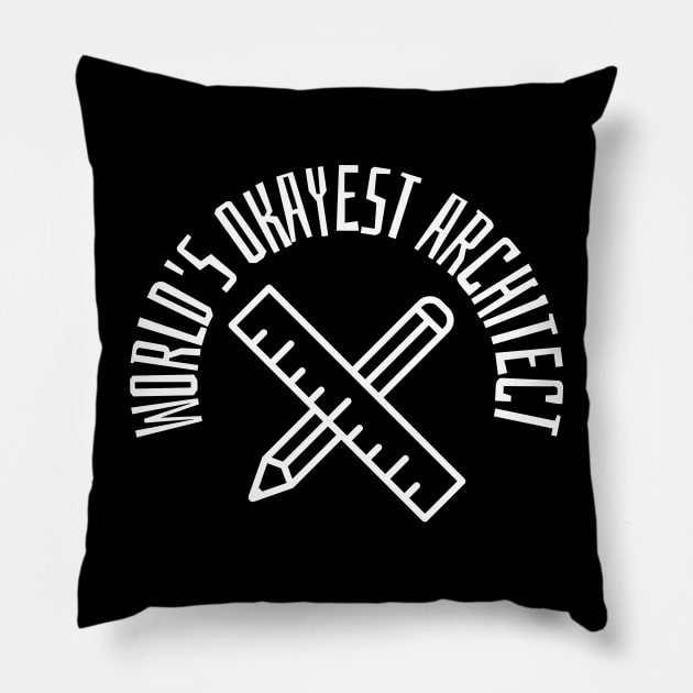 world's okayest architect Pillow by juinwonderland 41