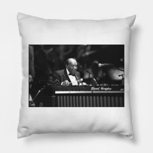 Lionel Hampton BW Photograph Pillow