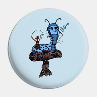 Hookah Smoking Catterpillar V3.0 Pin