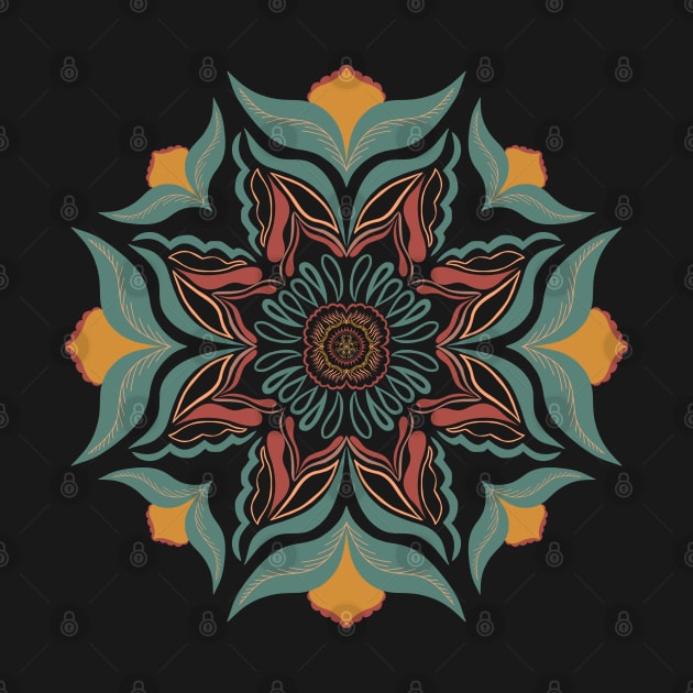 Mandala Flower Design by Suneldesigns