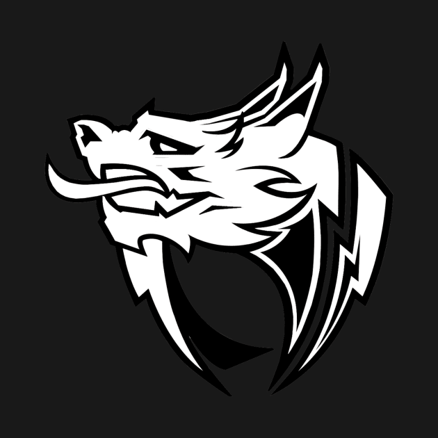 Black and white team exotic logo by Notmlgjabber