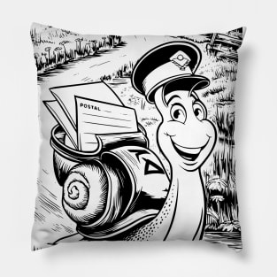 Snail Mail Special Post office Delivery! Pillow