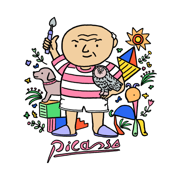 Pablo Picasso by pekepeke