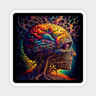 Psychedelic imagination Magnet