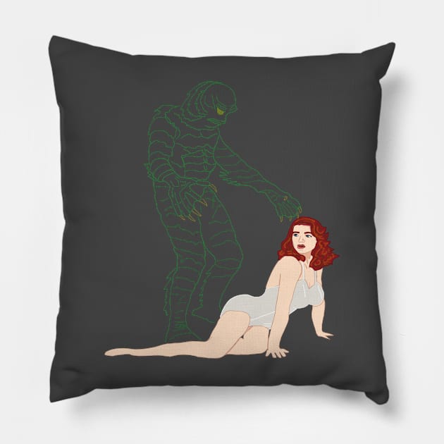 Creature vs Julie Pillow by Econoclash