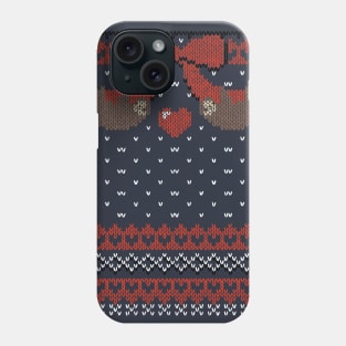 A Lazy Winter Sweater Phone Case